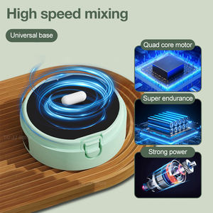 Tazas de Café con Agitación Automática, Recargables, Base Desmontable, Acero Inoxidable, Magnéticas, Venta al Por Mayor - Product Image 6