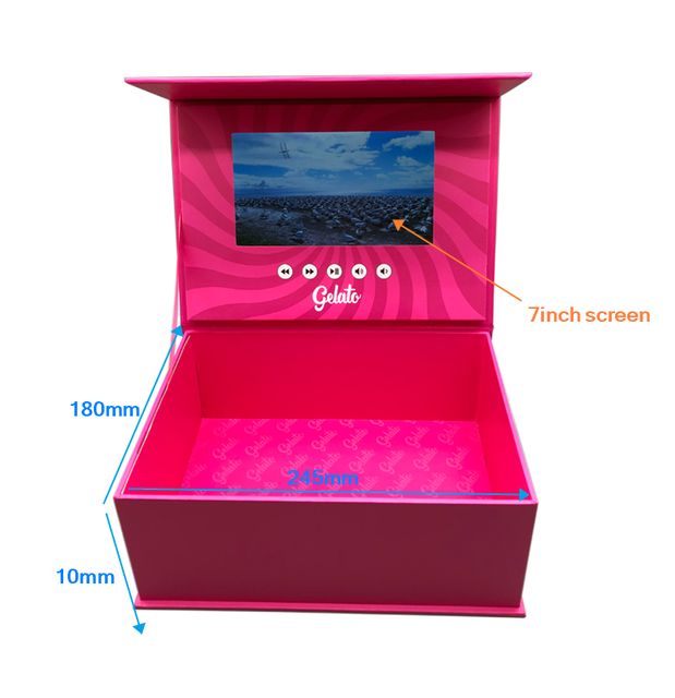 Video Player Box with Lcd Video Invite Box for Marketing