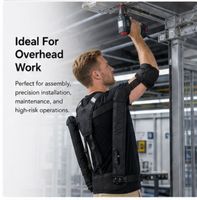 Exosquelette ergonomique pour bras |   Gilet de soutien réglable et léger pour soulager la pression sur les épaules lors des travaux d'assemblage et la protection de la sécurité