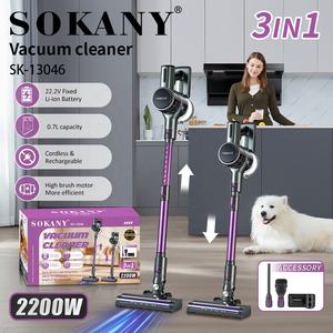 Sokany Aspirateur à tapis portable sans fil haute puissance <span class=keywords><strong>Batterie</strong></span> rechargeable Bâton Fonction cyclone humide et sec Nouveau produit - Product Image 2