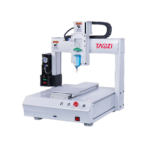 Độ chính xác cao 3 trục tự động Máy tính để bàn <span class=keywords><strong>CNC</strong></span> UV PU Silicone AB nóng chảy keo pha chế robot thành phần động cơ lõi cho PCB - Product Image 1