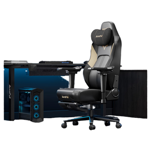 <span class=keywords><strong>AutoFull</strong></span> M6 Executive Chaise de jeu de bureau ergonomique en cuir 6D Accoudoir réglable Support lombaire dynamique automatique ventilé - Product Image 1