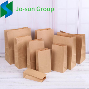 100% có thể tái chế thân thiện với môi gia cố xử lý thủ công túi giấy, tùy chỉnh in logo Kraft túi giấy - Product Image 5