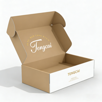 Boîtes d'expédition rose vif personnalisées avec impression et gaufrage pour crème visage, emballage en carton ondulé recyclable, logo personnalisé, étiquette propre