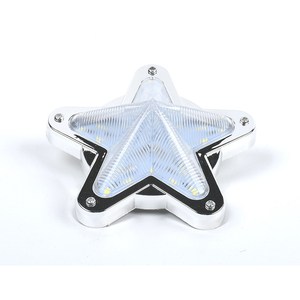 HearxinLED 24V lado LED estrella ancho luz autobús luz trasera remolque <span class=keywords><strong>señal</strong></span> decorativa intermitente estroboscópica luz <span class=keywords><strong>de</strong></span> advertencia para camión - Product Image 3