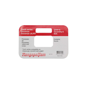 Powermax105 <strong>Plasma</strong> Cutter Consumables Electrode 220842 220777 Nozzle 220941 220819 220816 Shield 220818 220992 220817 220948 - Product Image 3