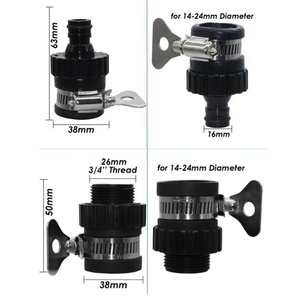 Adaptateur de raccord de robinet universel non fileté pour tuyau à connexion rapide - Product Image 2