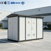 Transformateur extérieur de type boîte IEC entièrement scellé triphasé intelligent compact série YBG 3700 KVA 35 kV