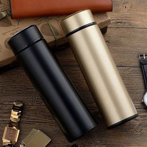 Bouteille d'eau sport en acier inoxydable à double paroi isolée de 450 ml avec logo personnalisé en gros – Gourdes isothermes - Product Image 6