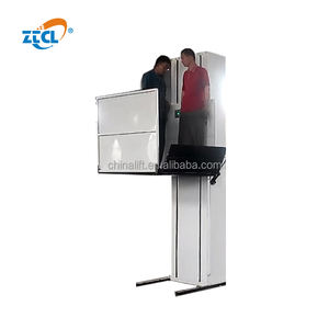 Structure robuste 3000 kg Installation facile Rail de guidage hydraulique Ascenseur de cargaison - Product Image 6