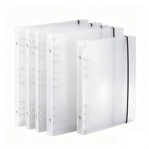 Wholesale PP Transparent Cover Custom Loose Leaf <b>Binder</b> Ring <b>Binder</b> <b>Folder</b> - Product Image 1