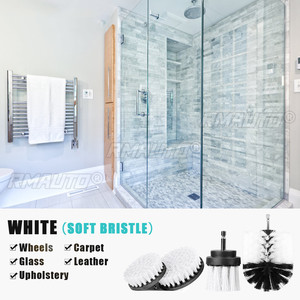 Kit de 4 cepillos de limpieza para taladro, cepillos eléctricos para taladro, kit de accesorios para limpieza de piscinas y coches - Product Image 3