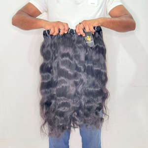 ผมคนอินเดียเป็นมัดผมคนแท้แบบชาวบราซิลผมคนจากเวียดนาม - Product Image 2