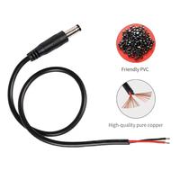 DC5525 Stecker-Kabel 5,5*2,5mm DC-Stromladekabel Universelles Verbindungskabel 20cm 20AWG