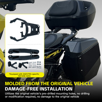 Ensemble de 3 valises latérales et top-case pour moto XADV750, 50L+33L+26L, kit de rangement bagages, coffre de moto modifié