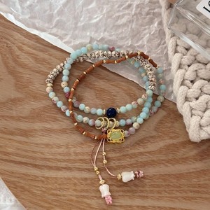 <b>Beaded</b> <b>Bracelets</b> Women Vintage Wood Tassel Multilayer Colorful Handmade Jewelry Fashion Accessory - Product Image 1