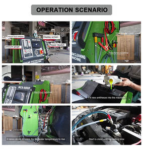 Machine de nettoyage du système de <span class=keywords><strong>refroidissement</strong></span> de l'eau de voiture Boscar BC-WCS-9800, remplissage et <span class=keywords><strong>changement</strong></span> de <span class=keywords><strong>liquide</strong></span> de radiateur, AC 220-240V, manomètre 0-2MPa - Product Image 5