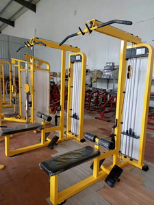 Combo-Maschine mit hoher Riemens cheibe und niedriger Reihe für das kommerzielle Fitness studio - Product Image 2