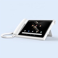 Teléfono Fijo Inalámbrico, Videollamadas HD, Inteligente, 4+64 GB, Pantalla Táctil de 10 Pulgadas, PSTN, Android, Teléfono Fijo Inteligente 4G