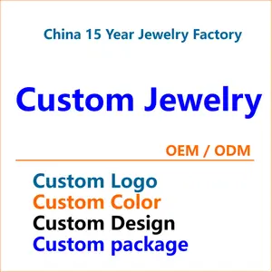 OEM ODM Fashion Jewelry Manufacturer 14k 18K Customize Necklace Bracelet Gold Plated Provide Custom Jewelry Factory