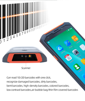 Collecteur de données mobile machine de paiement biométrique des veines de la paume pos écran tactile android scanner de la paume terminal de paiement au point de vente