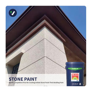 <span class=keywords><strong>Pintura</strong></span> de pared exterior de nuevo diseño Vanlei, <span class=keywords><strong>piedra</strong></span> de imitación natural en aplicación de pulverización de revestimiento acrílico líquido - Product Image 2