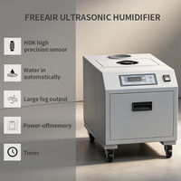 3 KG/H grande capacité brumisateur d'eau humidificateur à brume froide humidificateur d'air industriel intelligent à ultrasons pour contrôle climatique champignon