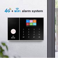 Sistema de seguridad de alarma antirrobo de red dual Graffiti Home Smart 4G con host WiFi remoto y acceso remoto