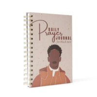 Carnet de Prières et d'Affirmations Quotidiennes Personnalisé, Reliure Spirale, Couleurs CMYK, Agenda Inspirant, Planificateur de Soins Personnels et de Gratitude
