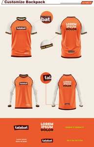 Chaquetas Cortavientos de Último Diseño, Resistentes, Color Naranja, Tallas Grandes, con Estampado por Sublimación, Resistentes a la Intemperie, Cálidas y Suaves, para Montar - Product Image 4