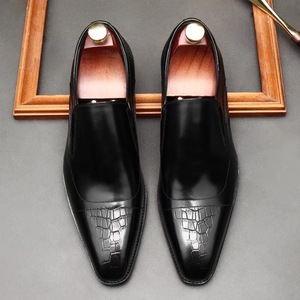 Chaussures décontractées de luxe pour hommes, sur mesure, prix de gros, en cuir sculpté à la main, à lacets - Product Image 6