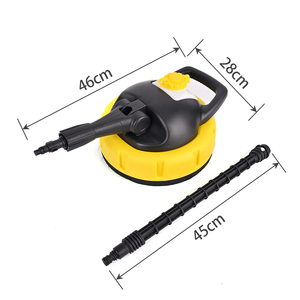 <span class=keywords><strong>Nettoyeur</strong></span> de terrasse en plastique de 11 pouces, brosse de nettoyage de sol, <span class=keywords><strong>nettoyeur</strong></span> de surface avec réservoir de savon, adaptateurs à baïonnette pour Karchers YILI Lavor AR - Product Image 6