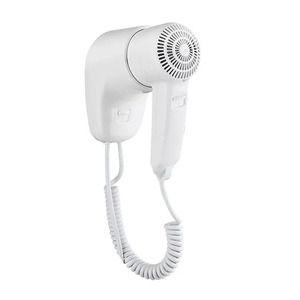 Secador de pelo ajustable de aire frío y caliente de un paso de 1300W, secador de pelo profesional montado en la pared para baño de Hotel - Product Image 6