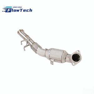 ท่อลงสแตนเลส SS304 แบบไหลแรงสูง พร้อมแผ่นกันความร้อน สำหรับ Ford Focus RS 2.3T – ท่อไอเสียสมรรถนะสูงแบบยึดติดโดยตรง - Product Image 5
