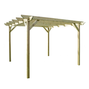 Pergola de gazébo rétractable en bois, arc imperméables, rétractable, pour le jardin, nouveauté - Product Image 6