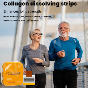 แถบคอลลาเจนสำหรับใช้ในช่องปากเพื่อความงามลูกอมกัมมี่พร้อมไบโอตินช่วยให้ผิวกระจ่างใสและมีสารต้านอนุมูลอิสระให้ประโยชน์ต่อสุขภาพ - Product Image 5