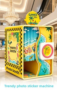 <b>Camera</b> Grade Beauty Light Photobooth Portable Self Service Interactive Korea Photo Booth Machine for Smartphones iPad Model F36 - Product Image 2
