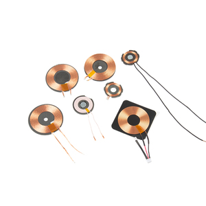 Émetteur-récepteur sans fil, chargeur sans fil, bobine de charge par induction sans fil, bobine d'air en cuivre, inducteur - Product Image 1