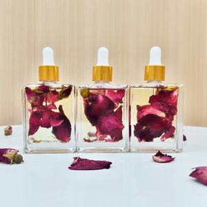 Huiles essentielles biologiques de marque privée Pétale multi-usage Huiles hydratantes <span class=keywords><strong>pour</strong></span> le corps <span class=keywords><strong>pour</strong></span> la peau du <span class=keywords><strong>visage</strong></span> Huile de pétales de lavande, de rose et de jasmin - Product Image 3