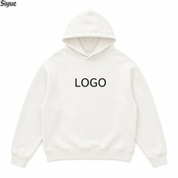 Sudadera con Capucha Unisex Lisa, de Gran Tamaño, con Forro Polar Grueso, Personalizable con Serigrafía y Bordado 3D, OEM ODM, Marca Privada