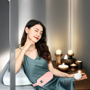 Lsman Dames PU Leder ABS Plastic Massagegordel 1800mAh 3 Uur Timer 9 Versnellingen CE ROHS FCC Taille Massager - Product Image 1