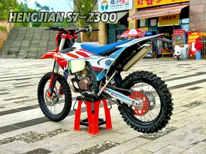 Moto tout-terrain Hengjian S7 Z300 à refroidissement par eau, moteur 300cc, 2 temps, pour adultes, motocross pour adultes Hengjian 300cc - Product Image 5