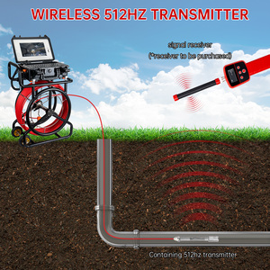 <span class=keywords><strong>Caméra</strong></span> d'inspection de <span class=keywords><strong>canalisation</strong></span> 512 Hz avec sonde et auto-nivellement, <span class=keywords><strong>caméra</strong></span> d'égout HD 1080P de 7 mm, câble de 100 m, écran de 10,1 pouces et <span class=keywords><strong>caméra</strong></span> <span class=keywords><strong>endoscopique</strong></span> de 23 mm - Product Image 6