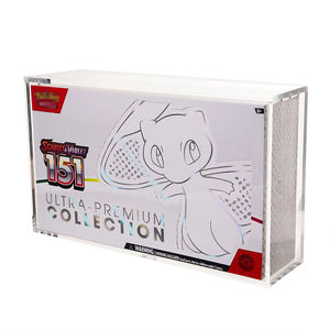 Estuche <span class=keywords><strong>de</strong></span> Exhibición Acrílico Personalizado, Transparente, Moderno, <span class=keywords><strong>Ultra</strong></span> <span class=keywords><strong>Premium</strong></span>, para Pokémon <span class=keywords><strong>Charizard</strong></span> UPC, con Protección Magnética para Diseño - Product Image 2