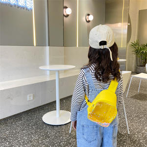 Bolso Bandolera Infantil Estilo Coreano, Bolso de Pecho Transparente con Efecto Arena Movediza, Lindo y Moderno - Product Image 3