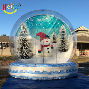 Прозрачная надувная Рождественская палатка снежный шар Аренда - Product Image 5