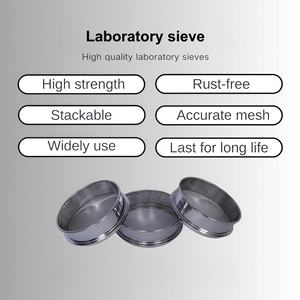 304 स्टेनलेस स्टील के तार प्रयोगशाला मिट्टी नमूना परीक्षण 10/20/100/200/350/600 माइक्रोन जाल स्क्रीन वेल्डिंग - Product Image 6