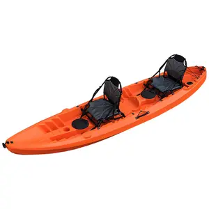 Gran oferta de kayak básico para sentarse en la parte superior con 2,5 asientos para jugar en familia al aire libre