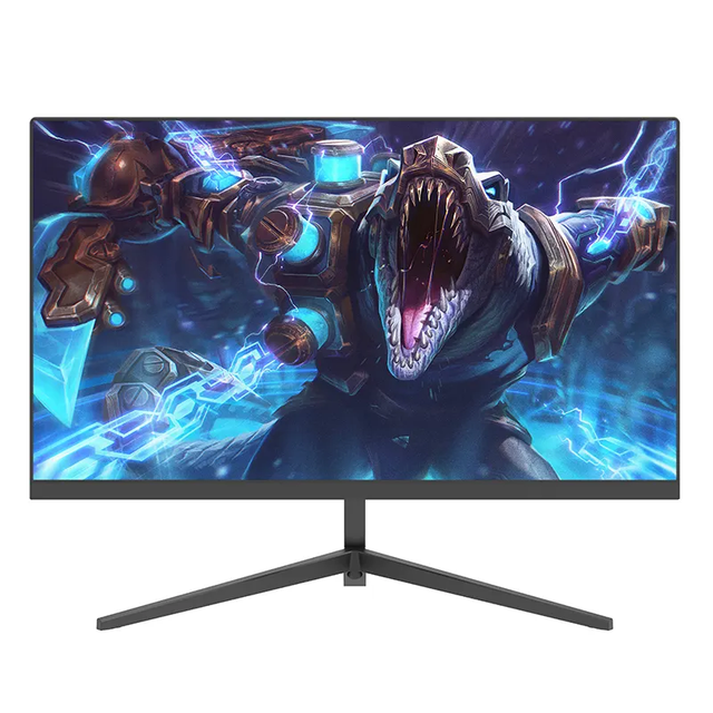 24 Inch Desktop Monitor, 75Hz 1080P FHD With Low Blue Light, VGA Business Computer Monitor Gaming Monitor