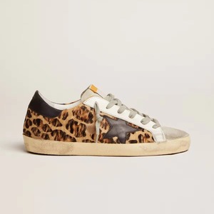 Zapatillas Deportivas de Lujo Unisex Estilo Vintage con Diseño de Estrella Desgastada, Cuero Premium, Calzado Casual Urbano, Novedad 2026 - Product Image 1